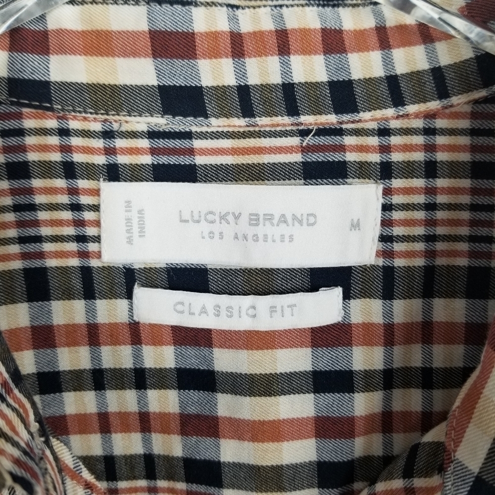 Lucky Brand Plaid Button Front Shirt - Picture 3 of 9
